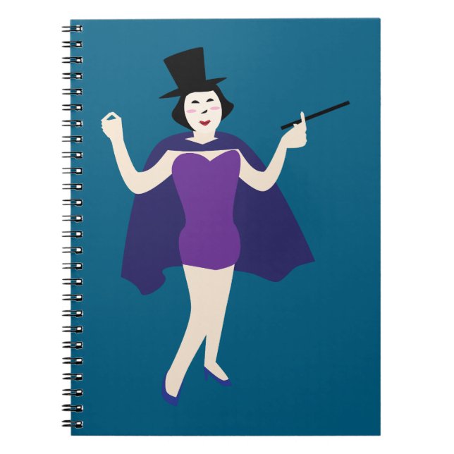 Caderno Espiral Maga Feiticeira (Frente)