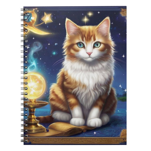 Caderno Espiral Magia Cat (Frente)