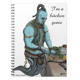 Caderno Espiral Magia de Cozinha do Gênio