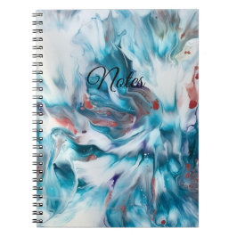 Caderno Espiral Magia Verde-azulada