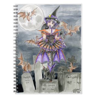 Caderno Espiral Mágica da meia-noite