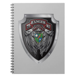 Caderno Espiral Magnífico 1rua de Bat 75º Ranger Scroll Regional