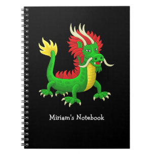 Caderno Espiral Magnífico Dragão Chinês