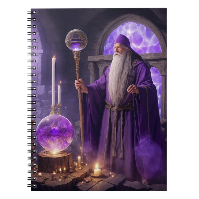 Caderno Espiral Mago das Eras Eternas (Frente)