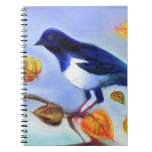Caderno Espiral Magpie 2012 do outono