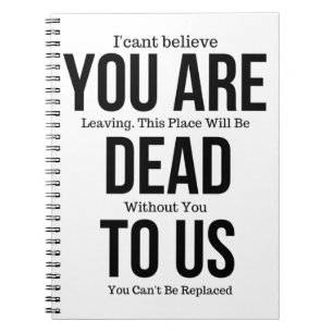 Caderno Espiral Mágulos engraçados para colega de trabalho, você e