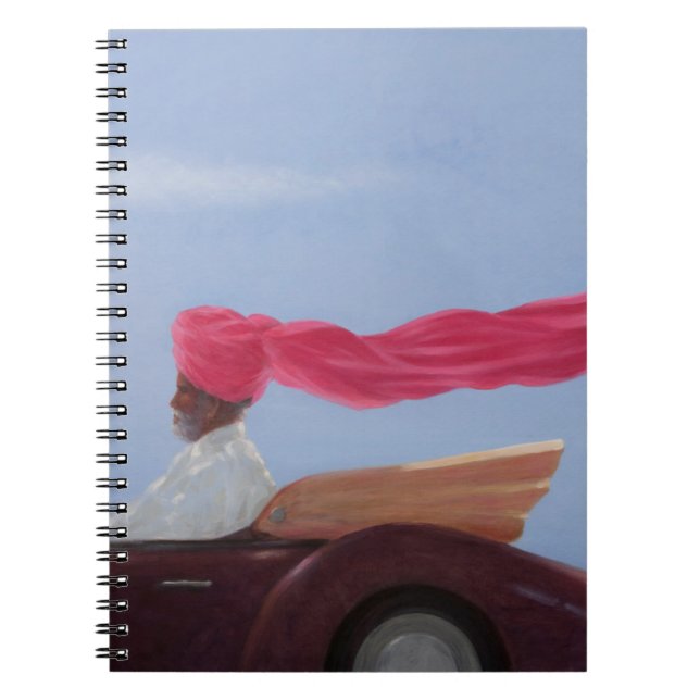 Caderno Espiral Maharajah na velocidade (Frente)