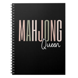Caderno Espiral Mahjong Queen