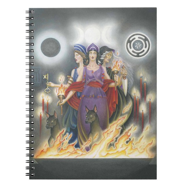 Caderno Espiral Maiden Mother Crone (Frente)