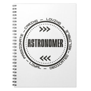 Caderno Espiral Maior Astrônomo