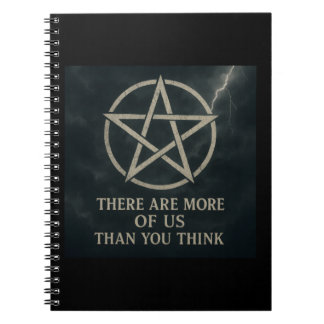 Caderno Espiral Mais de nós, Wicca Spiral Notebook