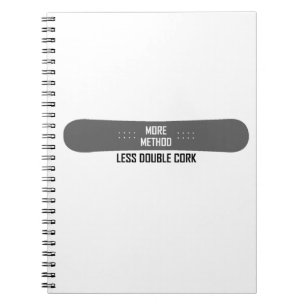 Caderno Espiral Mais Método Menos Cork Duplo