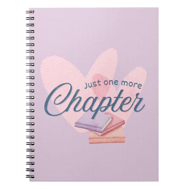Caderno Espiral Mais Um Capítulo (Frente)
