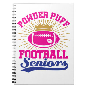 Caderno Espiral Mais velho De Futebol Powder Puff