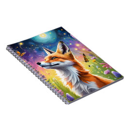 Caderno Espiral Majestic Fox
