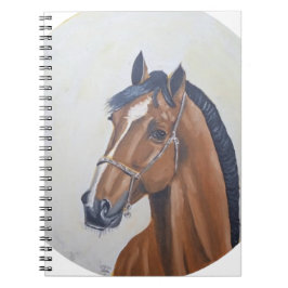 Caderno Espiral Majestic Horse Portrait T-Shirt