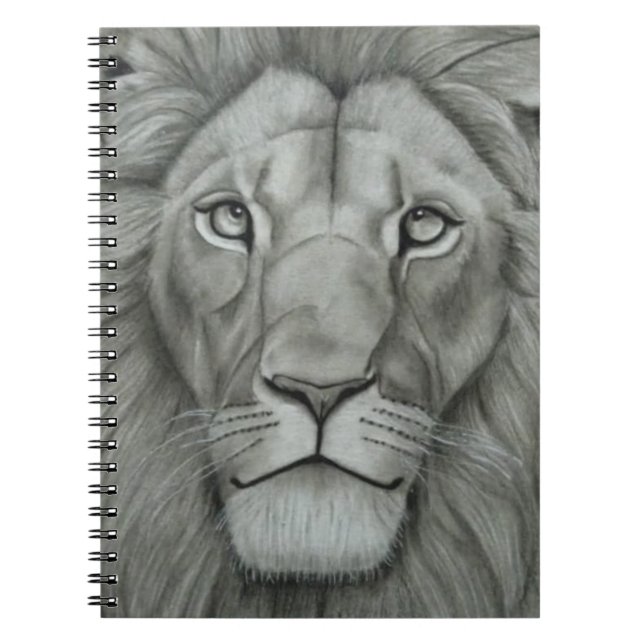 Caderno Espiral Majestic Lion (Frente)