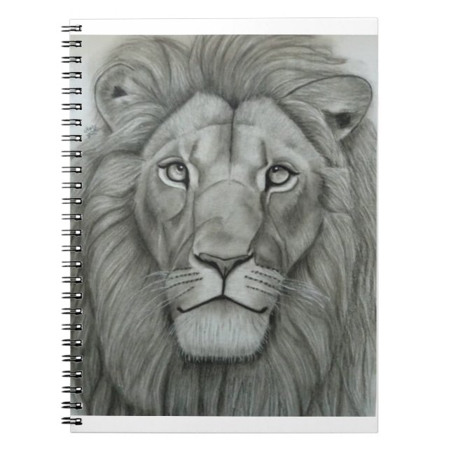 Caderno Espiral Majestic Lion (Frente)