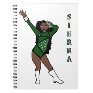 Caderno Espiral Majorette Turtle Green White Accent A