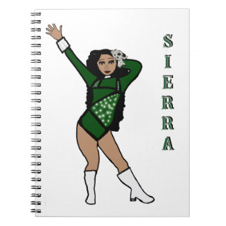 Caderno Espiral Majorette Turtle Green White Accent B