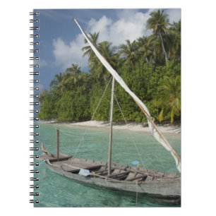 Caderno Espiral Maldivas, Atol North Male, Ilha de Kuda