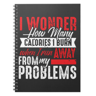Caderno Espiral Malhação Hater Calorias Dieta Evitar o Trabalho