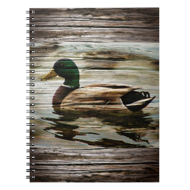 Caderno Espiral Mallard Duck (Frente)