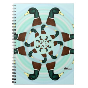 Caderno Espiral Mallards Galore!