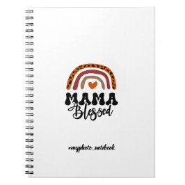 Caderno Espiral Mama abençoada Impressão