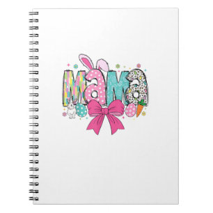 Caderno Espiral Mama Mini Páscoa Combinando Mama Bunny Dia de Pásc
