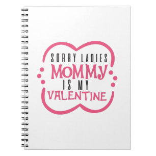 Caderno Espiral Mamãe De Presente De casal É Meu Namorados