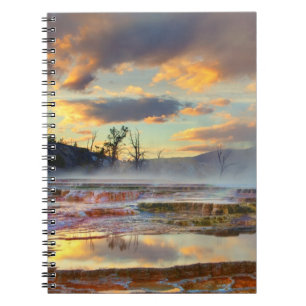 Caderno Espiral Mammoth Hot Springs
