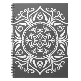 Caderno Espiral Manatee Mandala