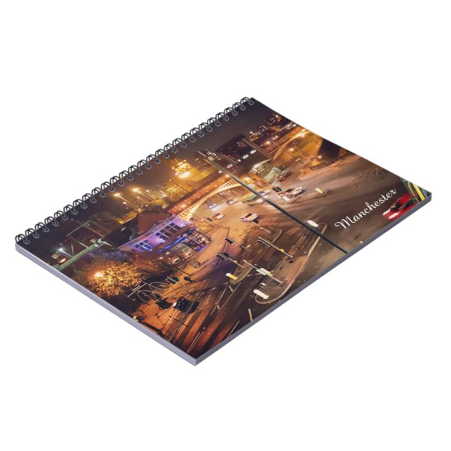 Caderno Espiral Manchester Deansgate (Left Side)