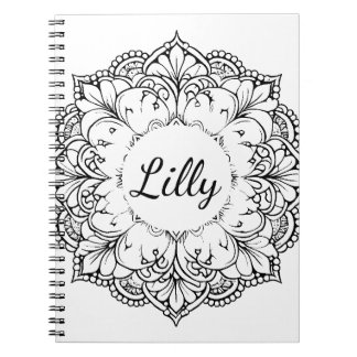 Caderno Espiral Mandala