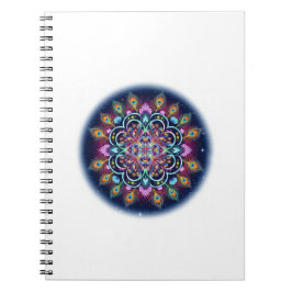 Caderno Espiral Mandala Cósmico