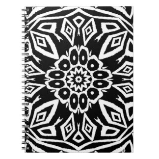 Caderno Espiral Mandala da Meia-Noite