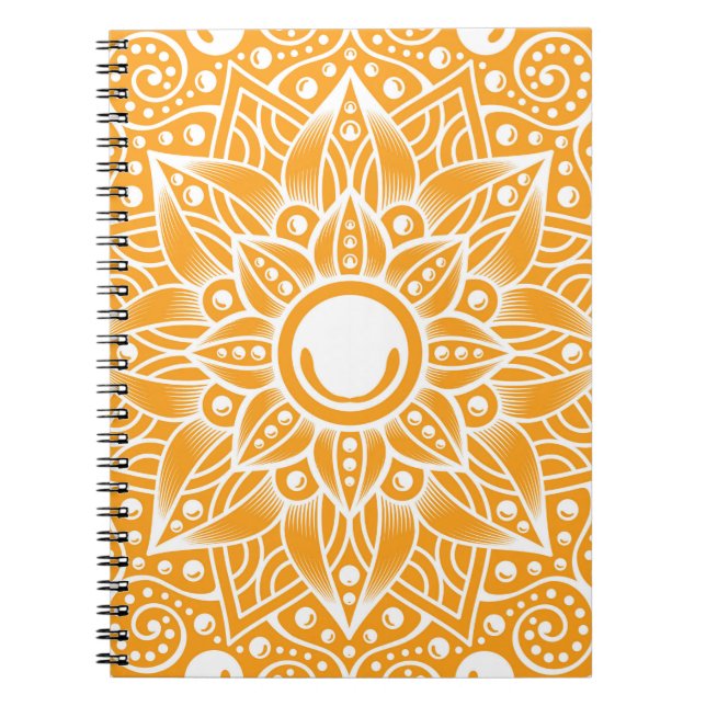 Caderno Espiral Mandala de Luxo 13 (Frente)