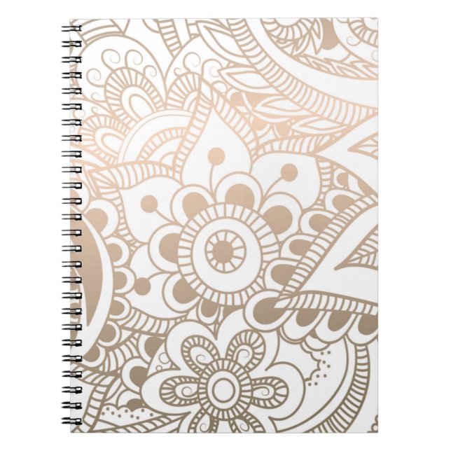 Caderno Espiral Mandala de Luxo 41 (Frente)