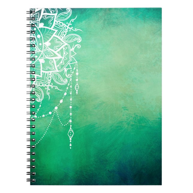 Caderno Espiral Mandala espiritual (Frente)