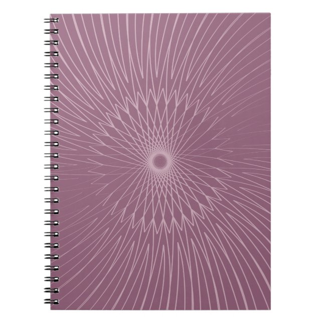 Caderno Espiral Mandala, Fios de Bicicleta 10 (Frente)