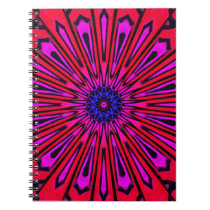 Caderno Espiral Mandala Floral Botânica