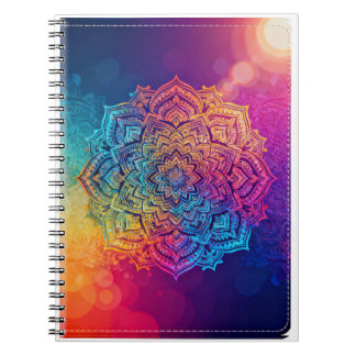Caderno Espiral Mandala Gratitude Journal – Daily Mindfulness