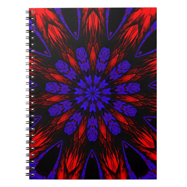 Caderno Espiral Mandala Sudoeste Hippie Boho Chic Bohemian (Frente)