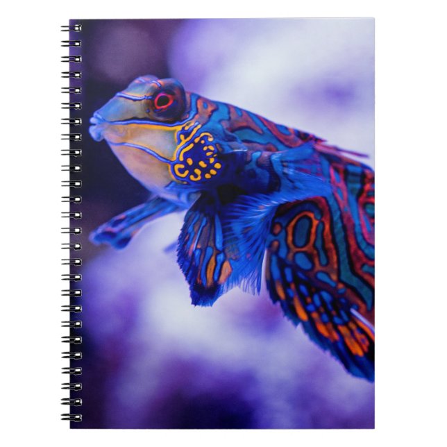 Caderno Espiral Mandarin Goby Fish (Frente)