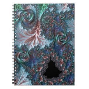 Caderno Espiral Mandelbrot Fractal