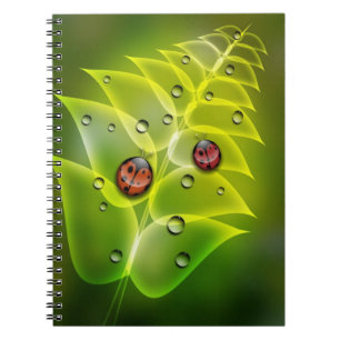 Caderno Espiral Manhã do joaninha