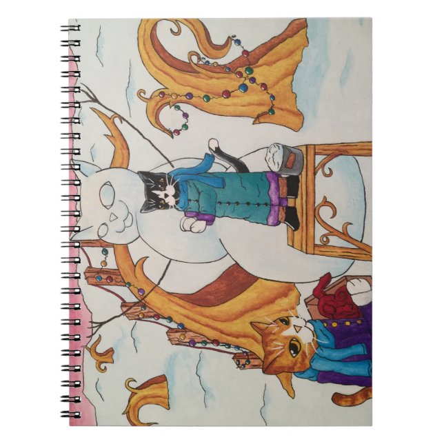 Caderno Espiral Manhã Festiva (Frente)