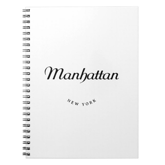 Caderno Espiral Manhattan NY (Frente)