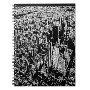 Caderno Espiral Manhattan projetado